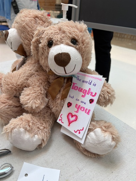 Bear and card